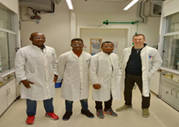 Visit of Cameroonian delegation to HZI, Germany.