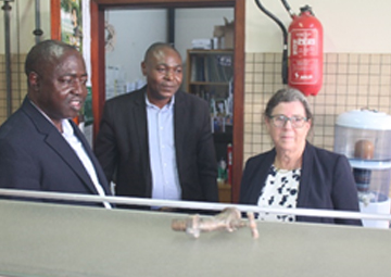 Visit of Prof. Dulcie Mulholland, University of Surrey, UK.